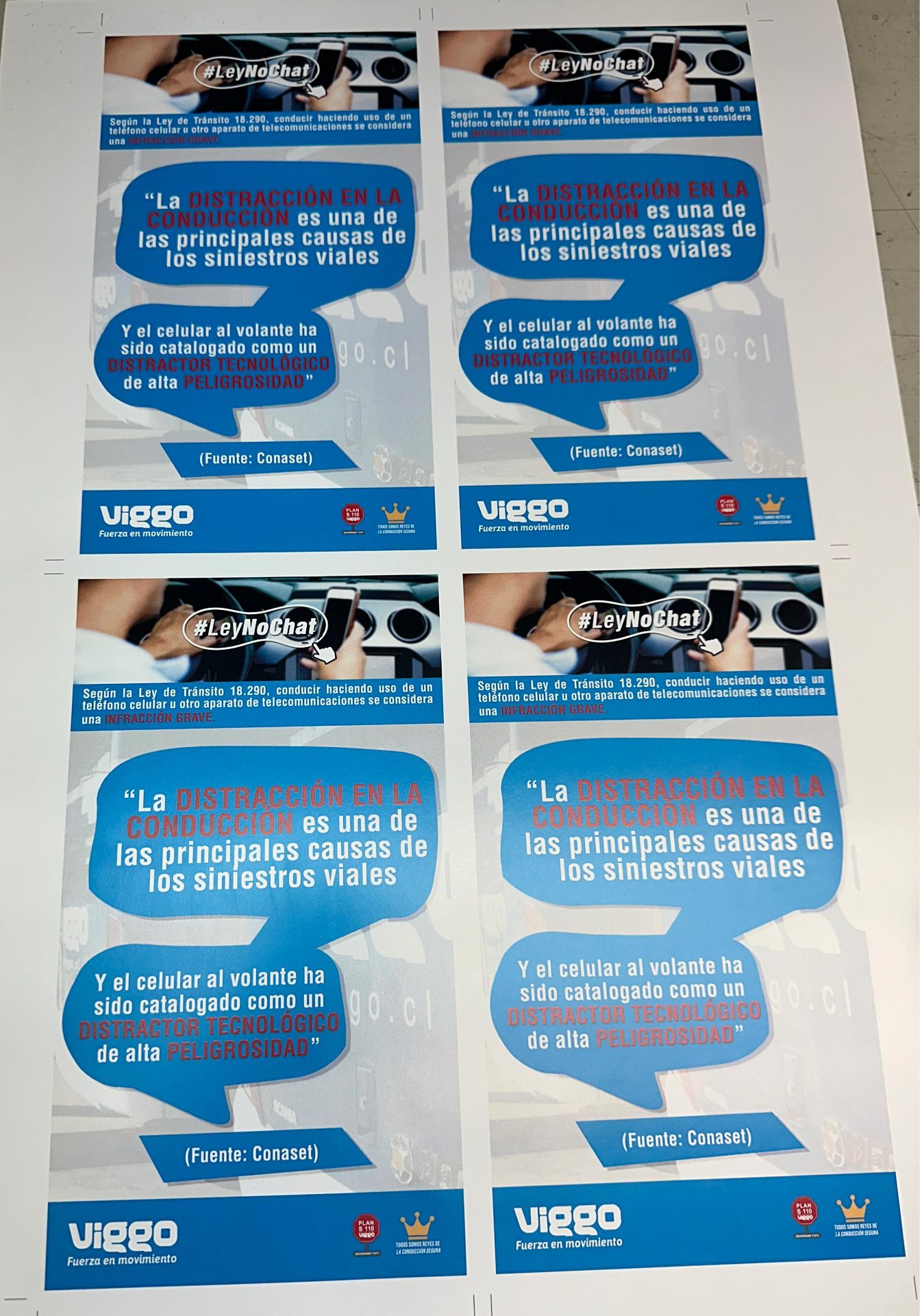 Volantes publicitarios impresos